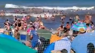 Un muerto y 35 heridos por una ola gigante que sorprendió a la Costa Atlántica