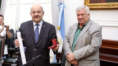 Fernando Tauber recibió el reconocimiento de Doctor Honoris Causa de la UBA