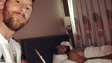 El Kun Agüero dormirá con Messi en la concentración Argentina