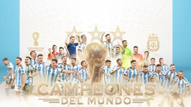 ¡ARGENTINA CAMPEÓN DEL MUNDO!