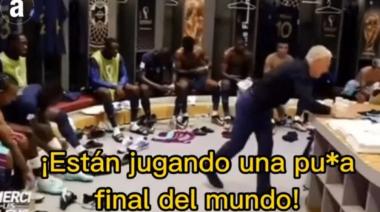 El enojo de Mbappé y Deschamps en el entretiempo ante Argentina: "Ellos están jugando una pu*a final del Mundo y nosotros no"