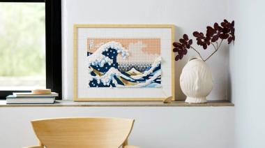 LEGO lanzó un set basado en la Gran Ola de Kanagawa