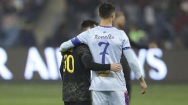PSG le ganó 5 a 4 al equipo de Cristiano Ronaldo y Gallardo