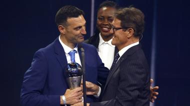 Lionel Scaloni ganó el premio a mejor entrenador del mundo: "Este triunfo es para la gente"
