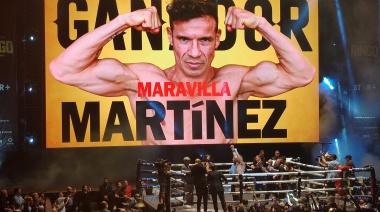 Maravilla Martínez peleó por primera vez en el Luna Park a sus 48 años y y ganó por KO