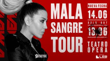 J MENA anunció "Mala Sangre" Tour