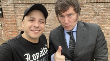 Javier Milei confirmó que 'El Dipy' será candidato a intendente en La Matanza