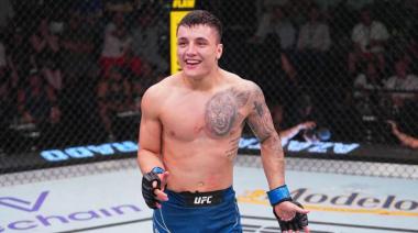 Francisco Prado venció por KO en el primer round y obtuvo su primer victoria en UFC