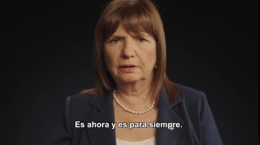 El nuevo spot de Bullrich: prometió construir una cárcel de máxima seguridad que llamará "Unidad penal Dra. Fernández de Kirchner”