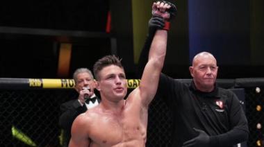 Drew Dober ganó por nocaut y se convirtió en el peleador con más finalizaciones del peso ligero