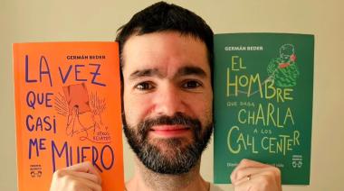 Germán Beder agotó sus dos libros en tiempo récord