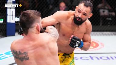 Michel Pereira le ganó por nocaut en el primer round a Andre Petroski