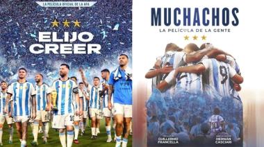Ya está disponible la preventa de "Muchachos" y "Elijo Creer", las películas de los campeones del mundo