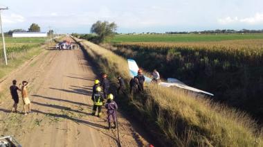 Cayó una avioneta en Pehuajó