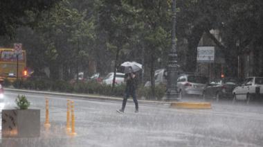 En algunas zonas de La Plata el agua superó los 100mm