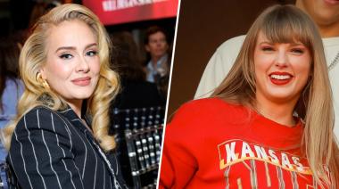 Adele defendió a Taylor Swift tras las críticas por su presencia en el Super Bowl: “¡Consíganse una vida!”