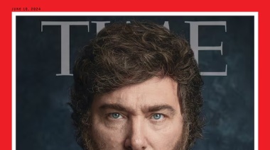Milei es tapa de la revista Time