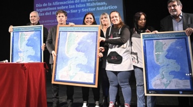 Julio Alak y Axel Kicillof encabezaron una jornada por la reafirmación de la soberanía sobre las Islas Malvinas