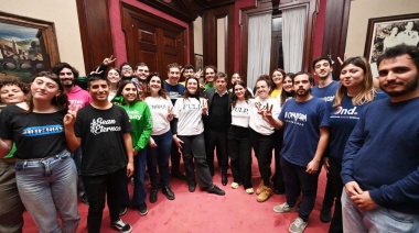 Axel Kicillof recibió a la FULP en Casa de Gobierno