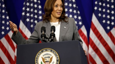 Kamala Harris se refirió al apoyo de Biden para que sea la candidata del Partido Demócrata