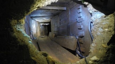 Un delivery descubrió un túnel secreto creado para robar el Banco Macro de San Isidro