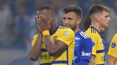 Copa Sudamericana: Boca jugó con uno menos todo el partido y quedó eliminado por penales