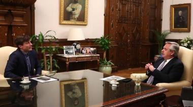 Alberto Fernández en Morón