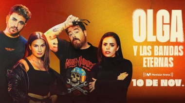 "Olga y Las Bandas Eternas", el nuevo Movistar Arena de Soñé que Volaba