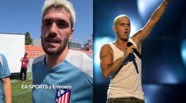 "EA Sports y Eminem": el divertido momento de Griezmann, De Paul y Julián Álvarez