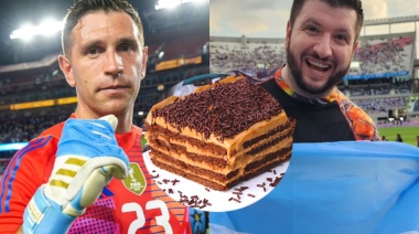 Dibu Martínez y una contundente respuesta a su primo El Yeti: "La chocotorta siempre es con choco negro"