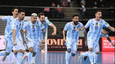 Argentina se clasificó a octavos de final del Mundial de futsal