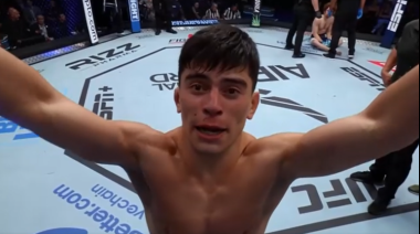 Impresionante hazaña del argentino Kevin Vallejos: noqueó a su rival en el primer round y se ganó un contrato en la UFC