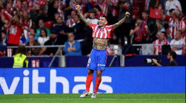 Con gol de Ángel Correa en la última jugada el Atlético Madrid de los argentinos empató 1-1 contra el Real Madrid