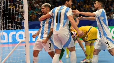 Argentina aplastó 6 a 1 a Kazajistán y jugará las semifinales ante Francia