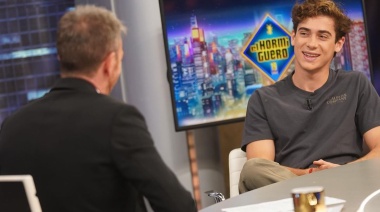 Colapinto confesó en "El Hormiguero" cuál es su debilidad en el manejo