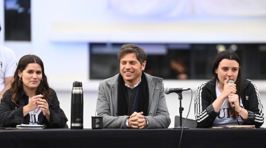 Con ausencia de La Cámpora, Kicillof realizó un acto en la UNLP