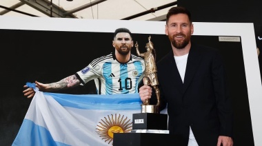 Messi recibió un premio por ser el futbolista con más títulos en la historia del fútbol