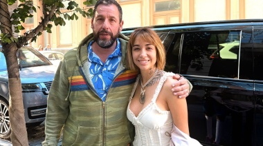 María Becerra junto a Adam Sandler: las reacciones en X