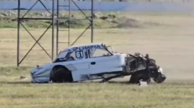 [VIDEO] Impactante accidente en una carrera del TC Regional en La Plata