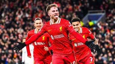 Alexis Mac Allister convirtió un golazo en el triunfo del Liverpool al Real Madrid