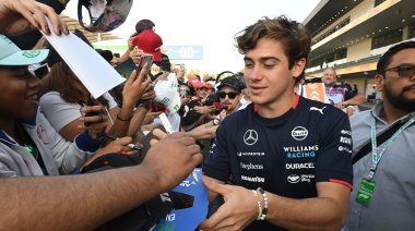 Argentinos en Qatar realizarán un banderazo para alentar a Colapinto en la penúltima carrera de la F1
