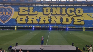 Con Dillom como figura y una gran noticia para los socios: así fueron los festejos del Día del Hincha de Boca