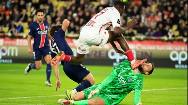 Impactante: así quedó la cara de Donnarumma luego de la terrible patada que lo sacó de la cancha ante Mónaco