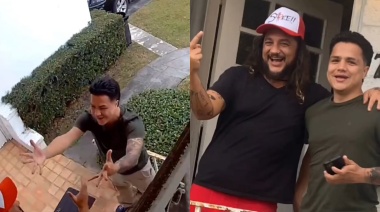 La emoción de un fanático de El Bananero tras visitarlo en su casa