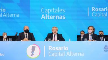 El Presidente destacó la fabricación de vacunas en Argentina como "un avance muy importante"
