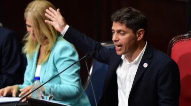 Axel Kicillof acusó a la oposición de utilizar el crimen de Kim para "buscar votos"