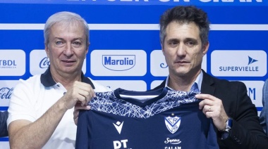 Guillermo Barros Schelotto fue presentado oficialmente como entrenador de Vélez