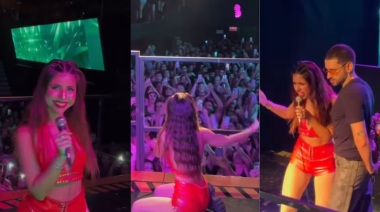 Cami Mayan debutó como cantante