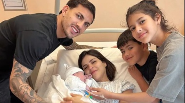 La emoción de Leandro Paredes por el nacimiento de su hijo: “Bienvenido, amorcito”