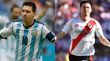 Comparan el golazo y festejo de Mastantuono a Boca con el de Messi a Nigeria en el Mundial 2014